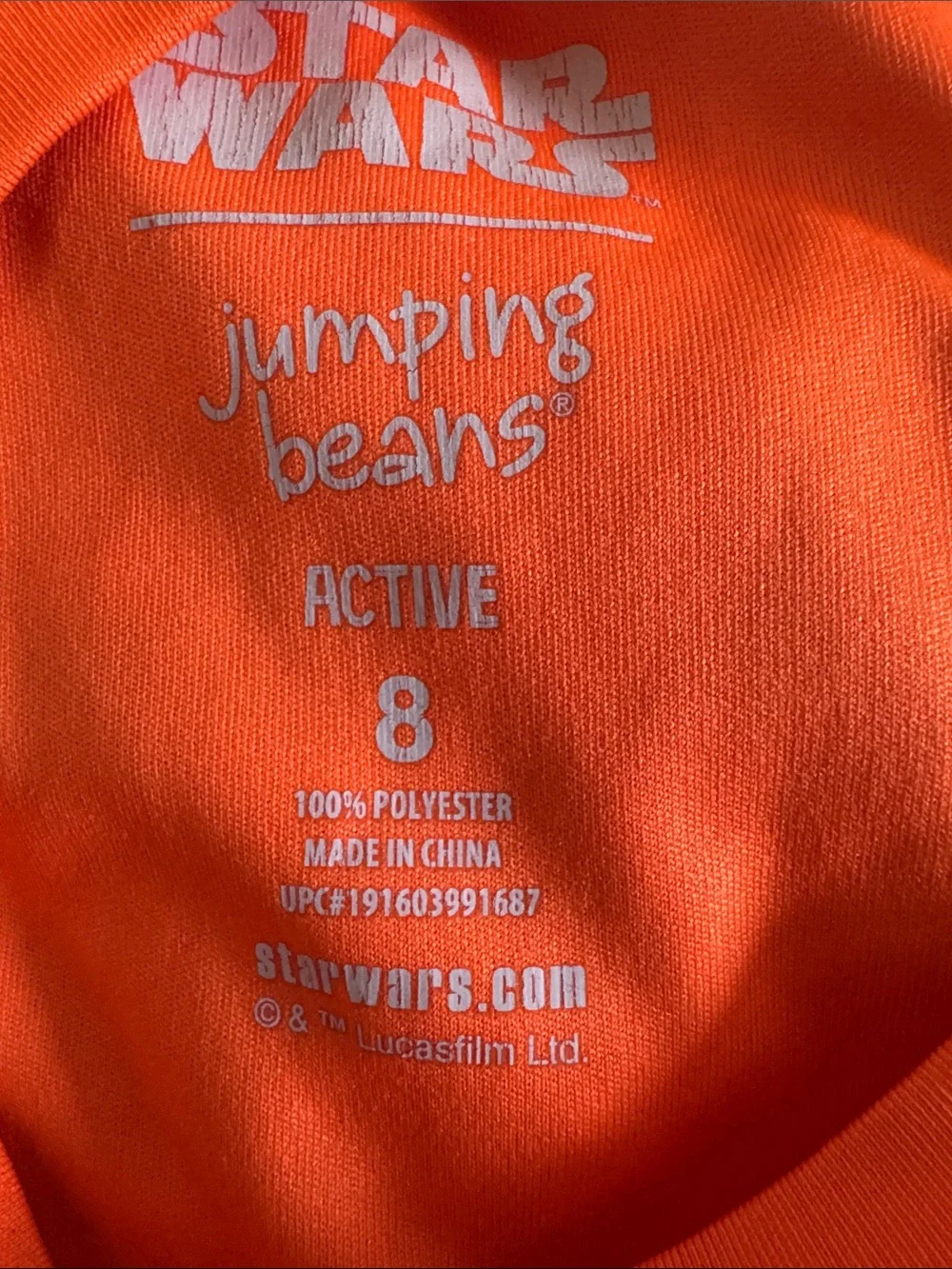 jumping beans Star Wars Stormtrooper Tee - Orange & Gray